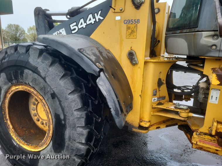 image for item EJ7885 2010 John Deere 544K wheel loader