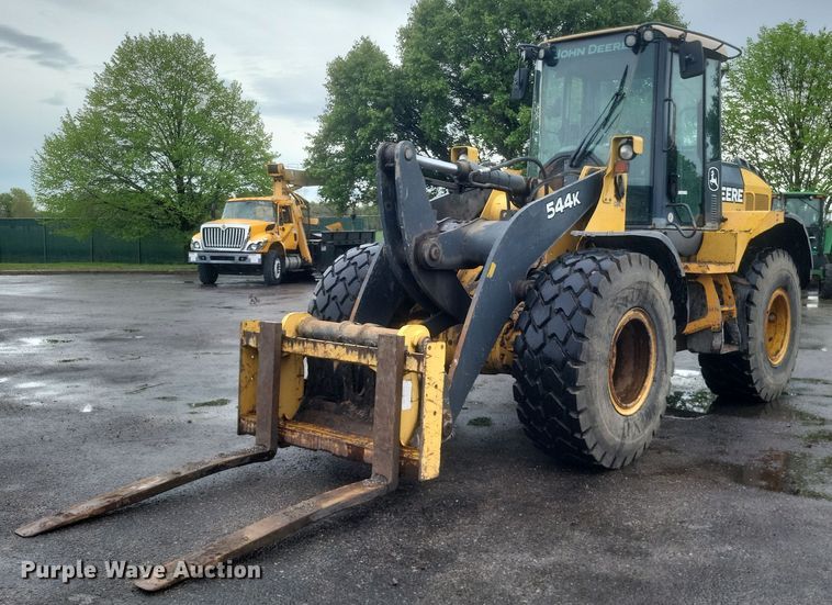 image for item EJ7887 2009 John Deere 544K wheel loader