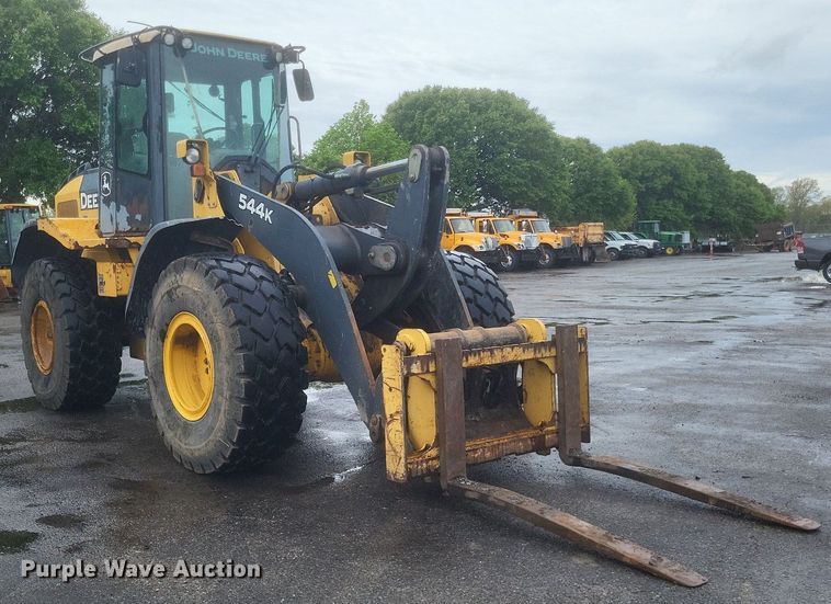 image for item EJ7887 2009 John Deere 544K wheel loader