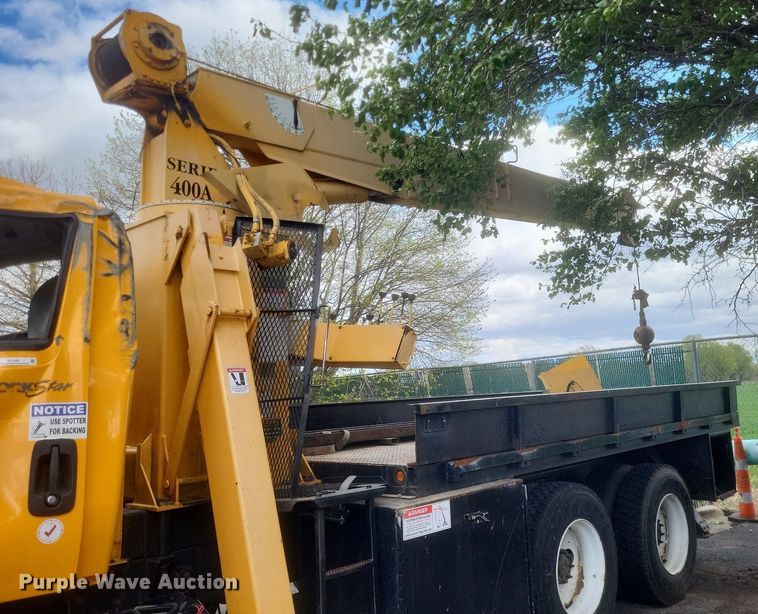 image for item EJ7890 2012 International WorkStar 7300 crane truck