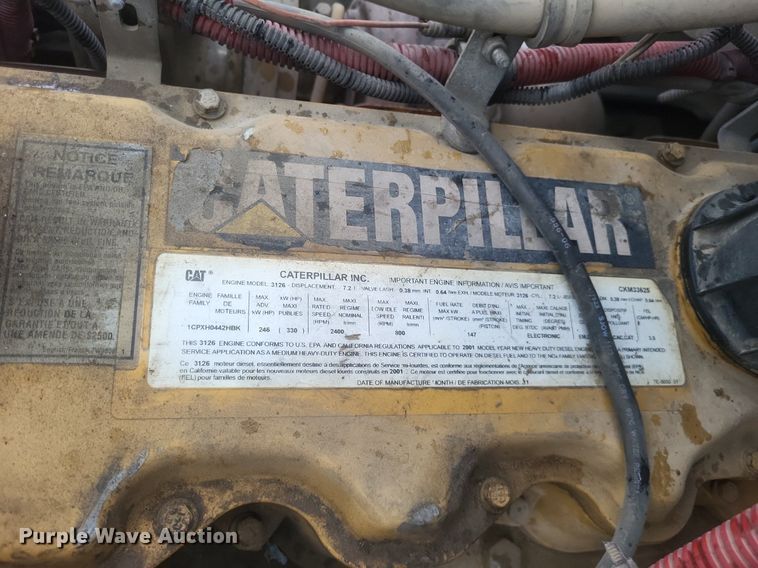 image for item EJ7895 2002 Freightliner  FL80 digger derrick truck