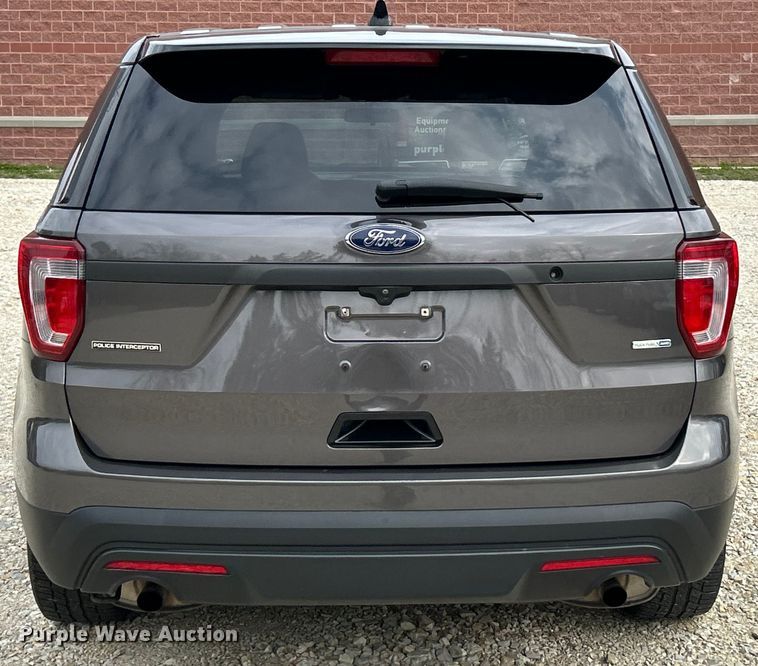 image for item EK4355 2017 Ford Explorer Police Interceptor SUV