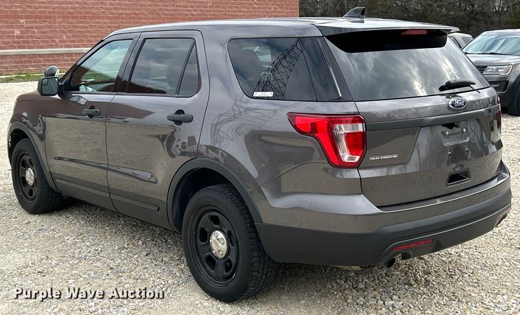 image for item EK4355 2017 Ford Explorer Police Interceptor SUV