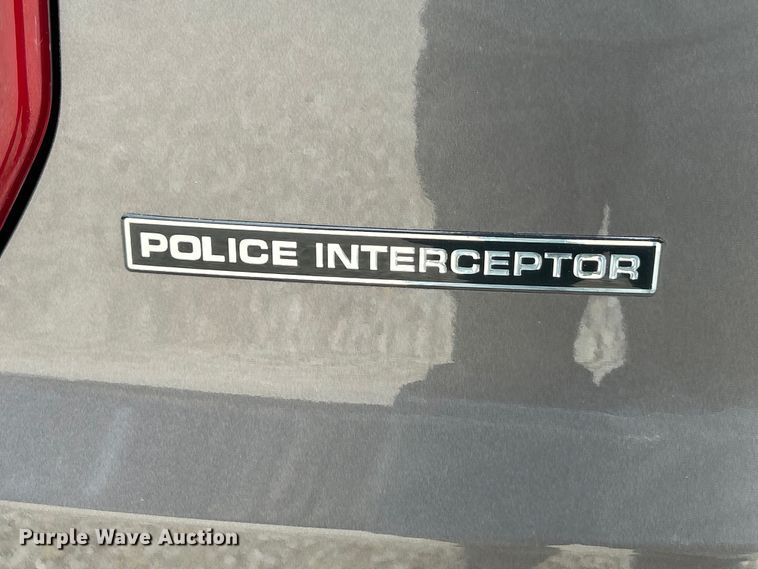 image for item EK4355 2017 Ford Explorer Police Interceptor SUV