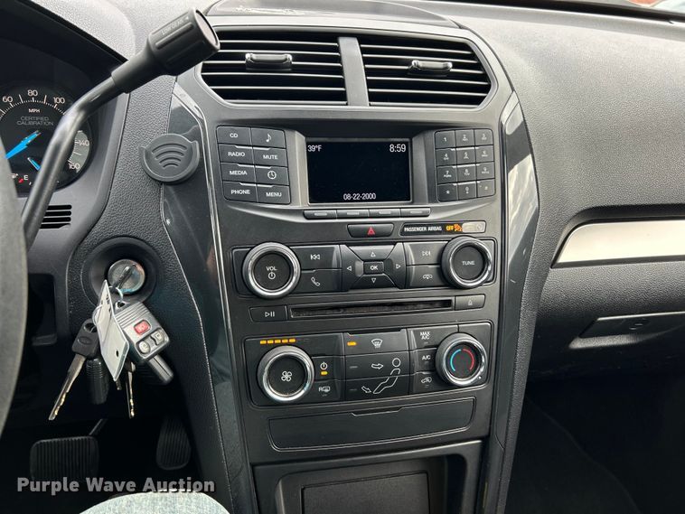 image for item EK4355 2017 Ford Explorer Police Interceptor SUV