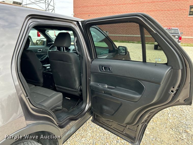 image for item EK4355 2017 Ford Explorer Police Interceptor SUV