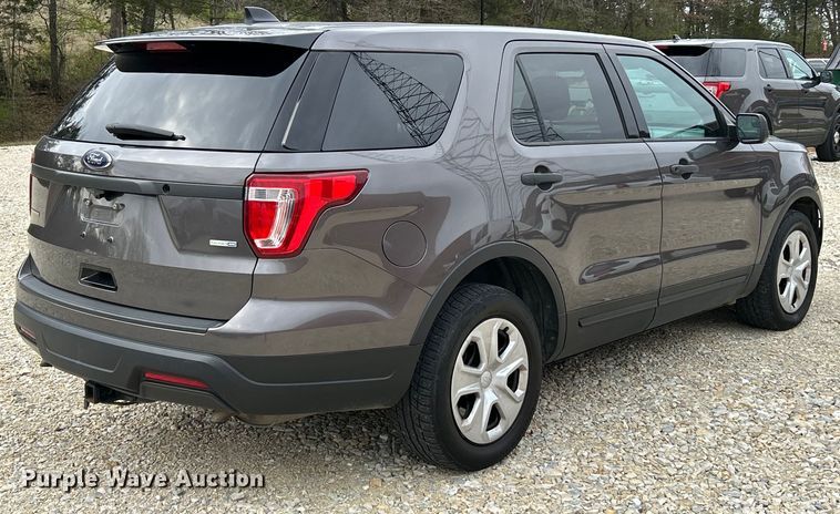 image for item EK4357 2018 Ford Explorer Police Interceptor SUV