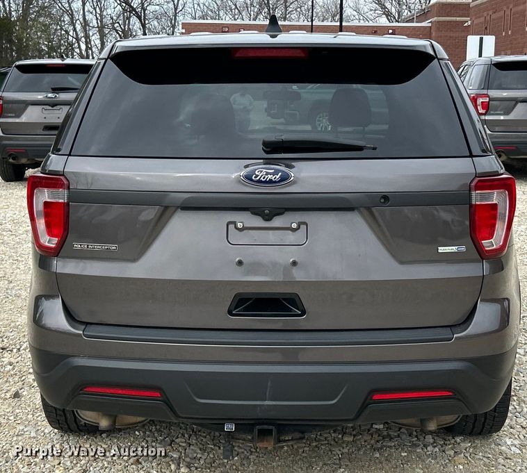 image for item EK4357 2018 Ford Explorer Police Interceptor SUV