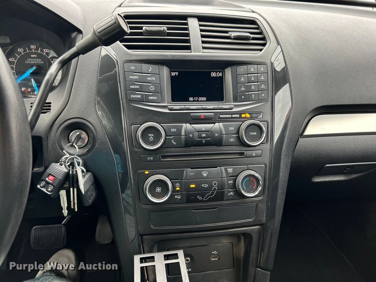 image for item EK4357 2018 Ford Explorer Police Interceptor SUV