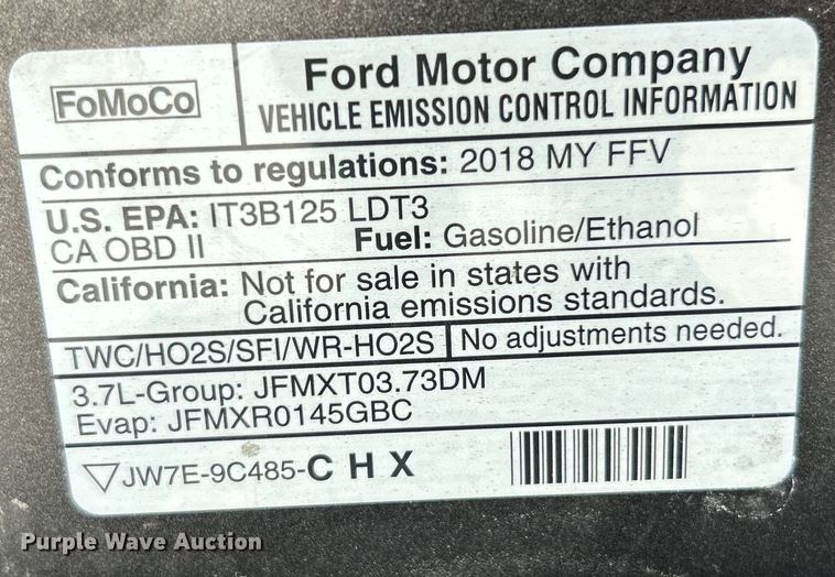 image for item EK4357 2018 Ford Explorer Police Interceptor SUV