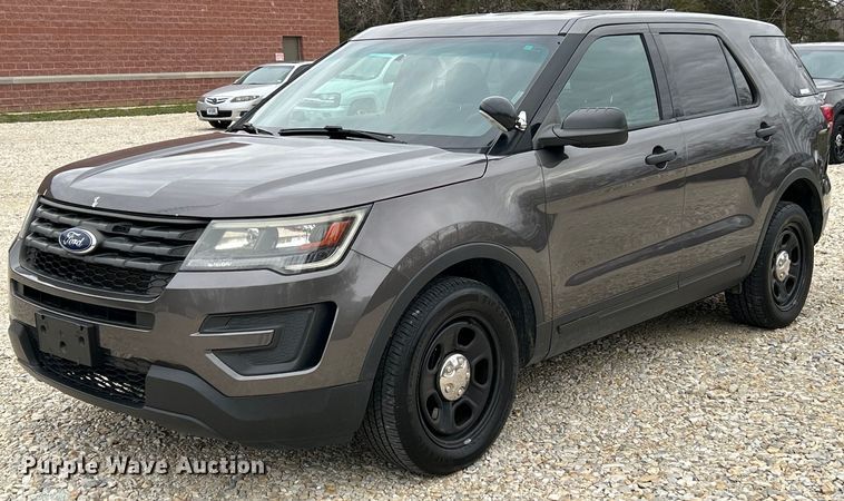 image for item EK4358 2017 Ford Explorer Police Interceptor SUV