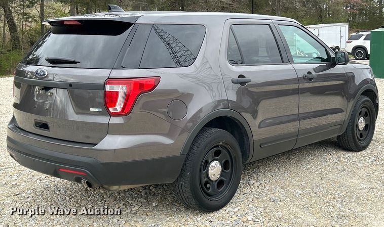 image for item EK4358 2017 Ford Explorer Police Interceptor SUV