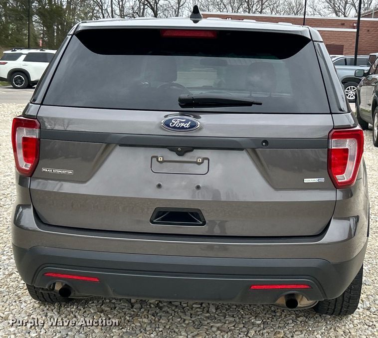 image for item EK4358 2017 Ford Explorer Police Interceptor SUV