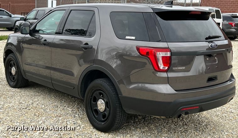 image for item EK4358 2017 Ford Explorer Police Interceptor SUV