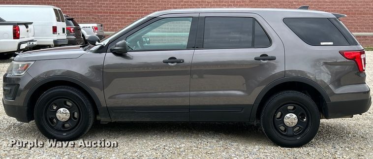 image for item EK4358 2017 Ford Explorer Police Interceptor SUV