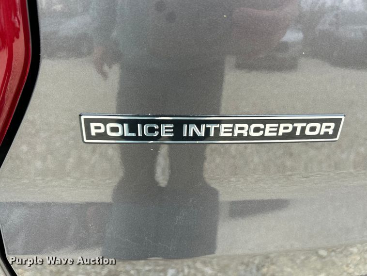 image for item EK4358 2017 Ford Explorer Police Interceptor SUV