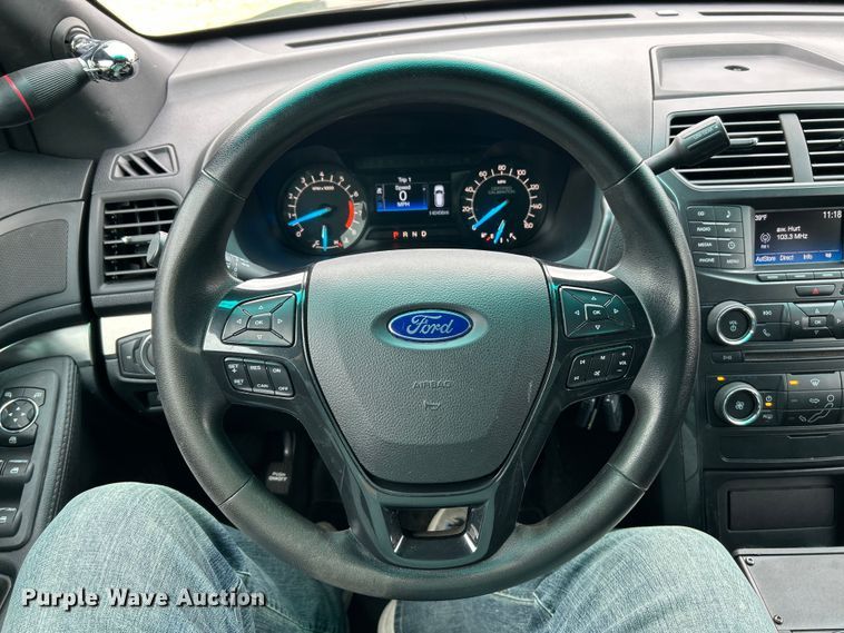 image for item EK4358 2017 Ford Explorer Police Interceptor SUV