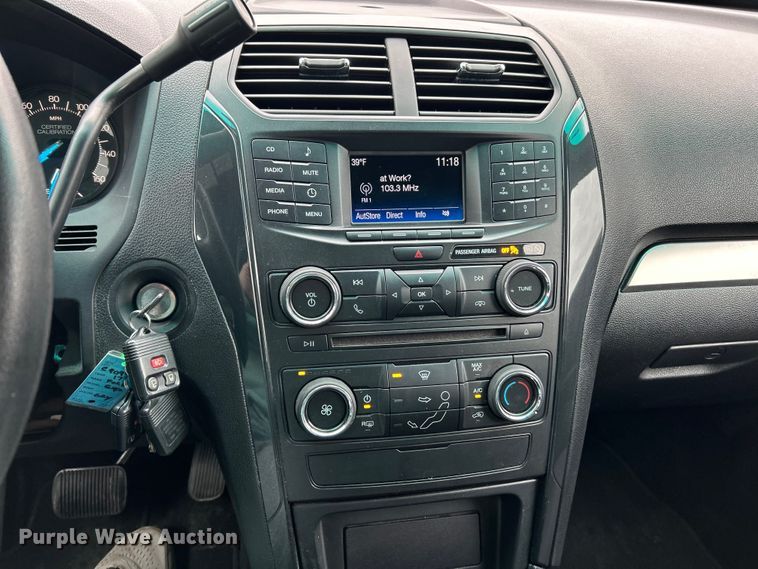 image for item EK4358 2017 Ford Explorer Police Interceptor SUV