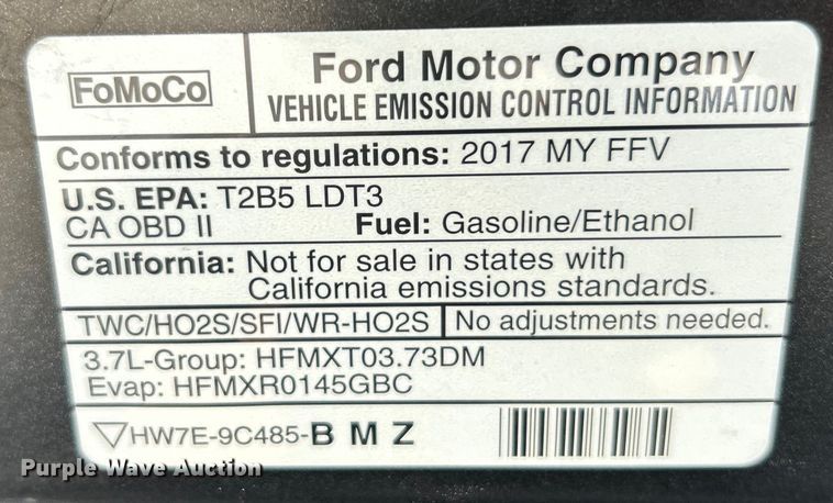 image for item EK4358 2017 Ford Explorer Police Interceptor SUV