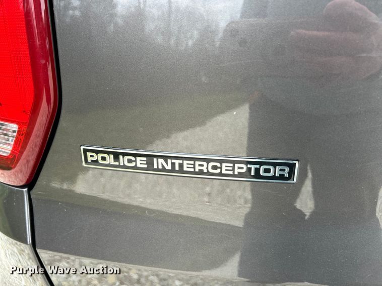 image for item EK4360 2017 Ford  Explorer Police Interceptor SUV