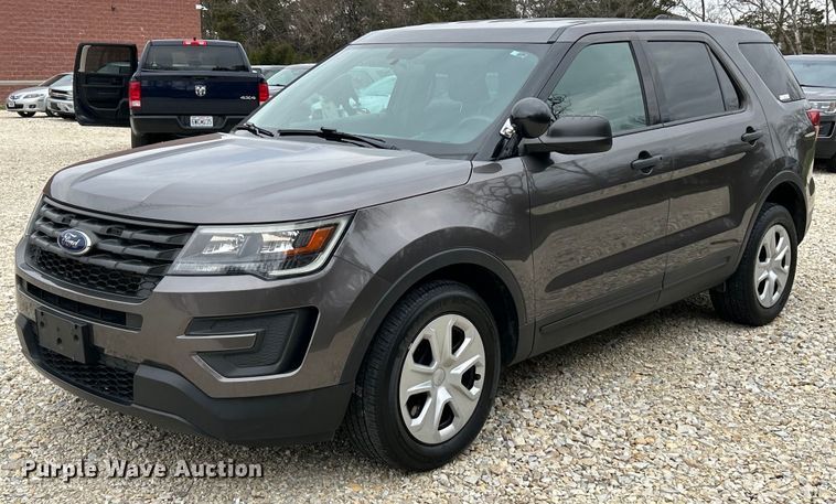 image for item EK4361 2018 Ford Explorer Police Interceptor SUV