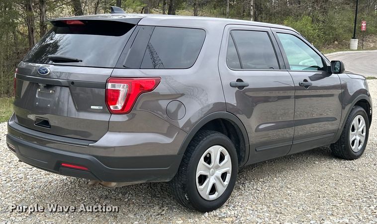 image for item EK4361 2018 Ford Explorer Police Interceptor SUV