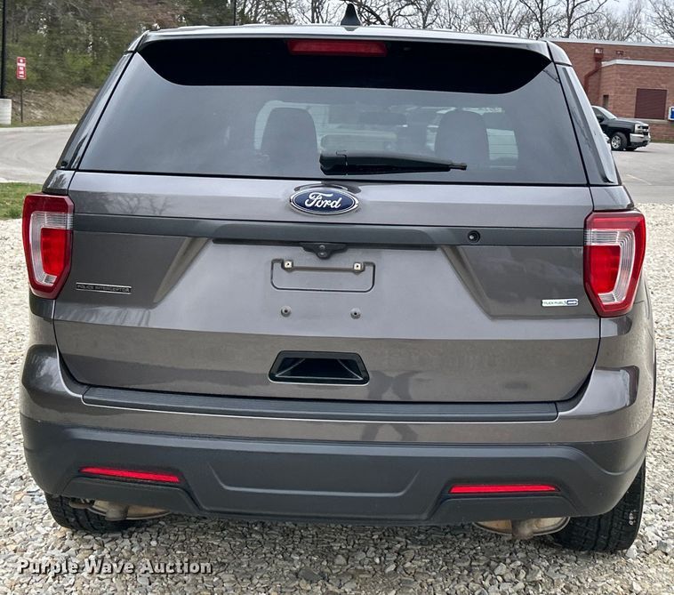 image for item EK4361 2018 Ford Explorer Police Interceptor SUV