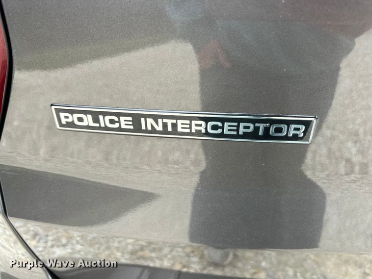 image for item EK4361 2018 Ford Explorer Police Interceptor SUV