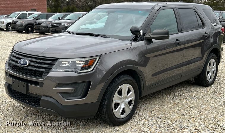 image for item EK4362 2018 Ford  Explorer Police Interceptor SUV