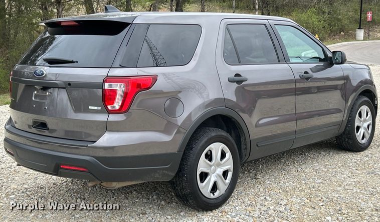 image for item EK4362 2018 Ford  Explorer Police Interceptor SUV