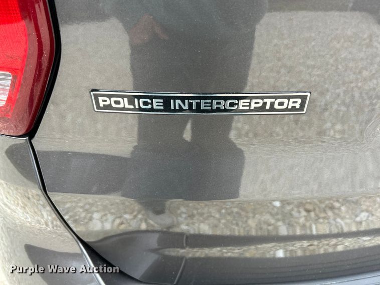 image for item EK4362 2018 Ford  Explorer Police Interceptor SUV