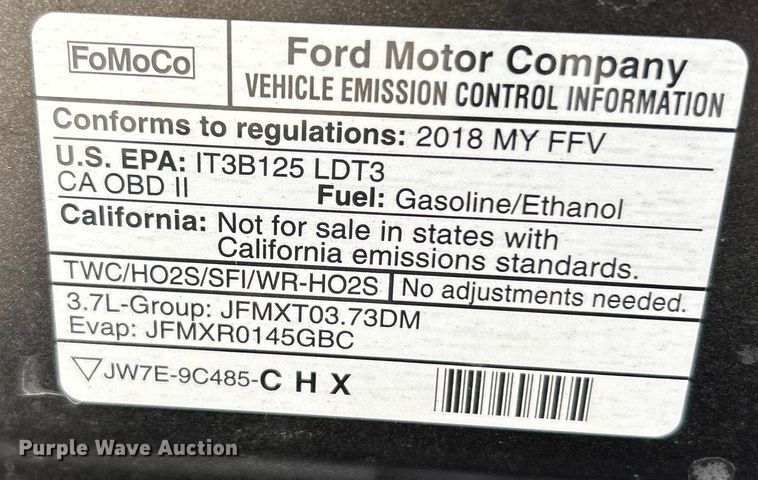 image for item EK4362 2018 Ford  Explorer Police Interceptor SUV