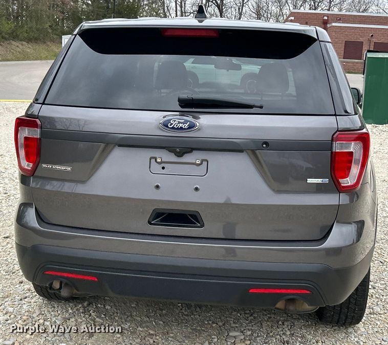 image for item EK4363 2017 Ford  Explorer Police Interceptor SUV