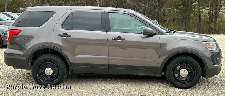 image for item EK4366 2017 Ford Explorer Police Interceptor SUV