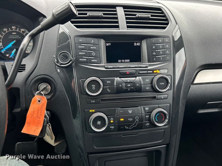 image for item EK4366 2017 Ford Explorer Police Interceptor SUV