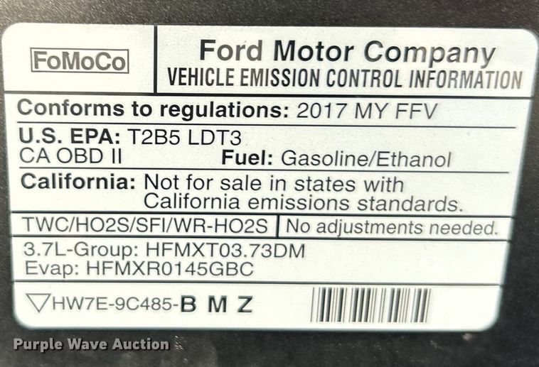 image for item EK4366 2017 Ford Explorer Police Interceptor SUV