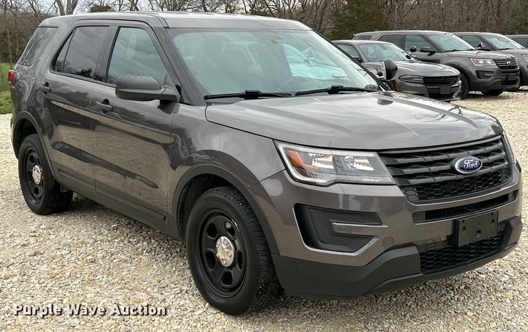 image for item EK4367 2017 Ford Explorer Police Interceptor SUV