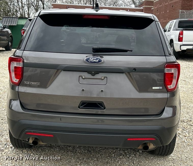 image for item EK4367 2017 Ford Explorer Police Interceptor SUV