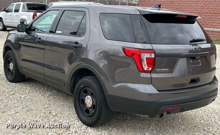 image for item EK4367 2017 Ford Explorer Police Interceptor SUV