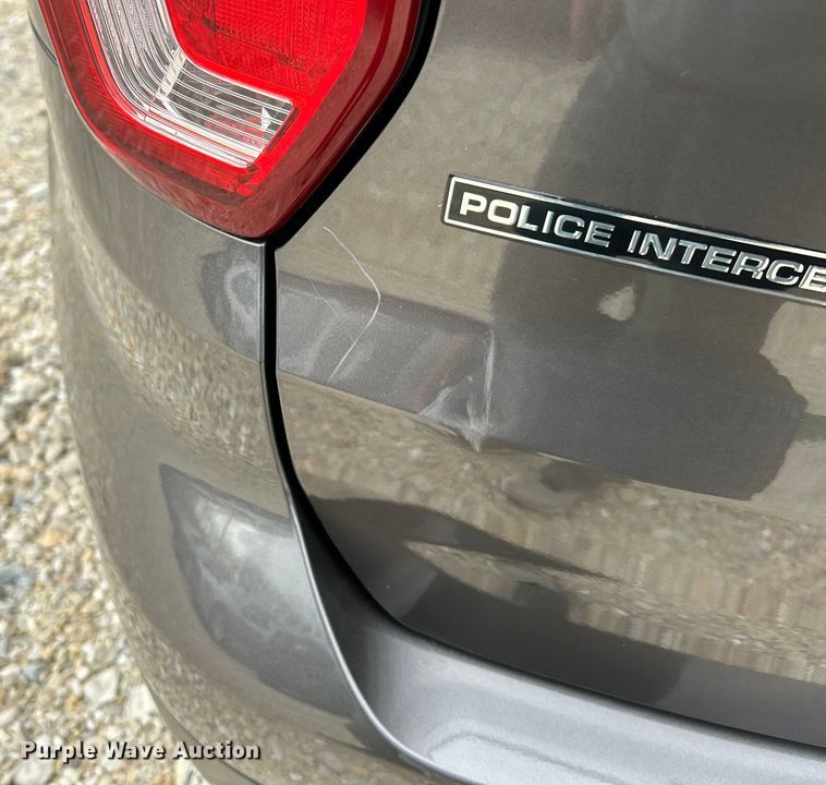 image for item EK4367 2017 Ford Explorer Police Interceptor SUV