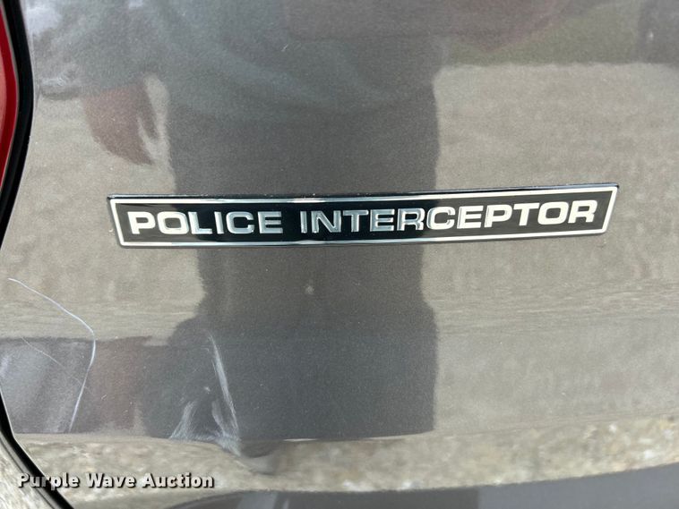 image for item EK4367 2017 Ford Explorer Police Interceptor SUV