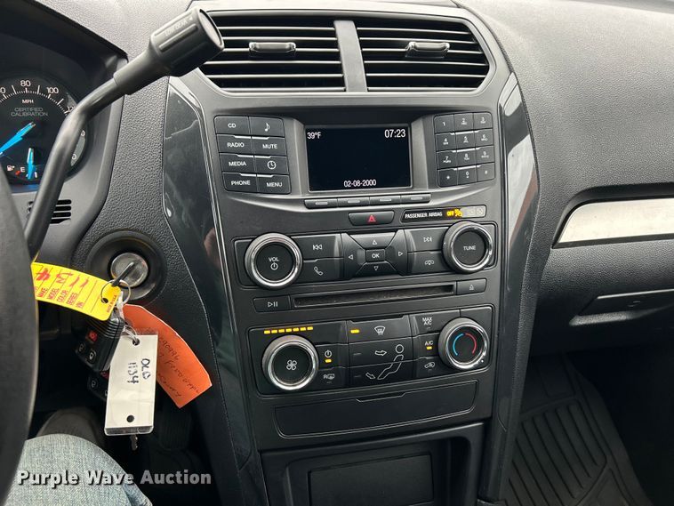 image for item EK4367 2017 Ford Explorer Police Interceptor SUV