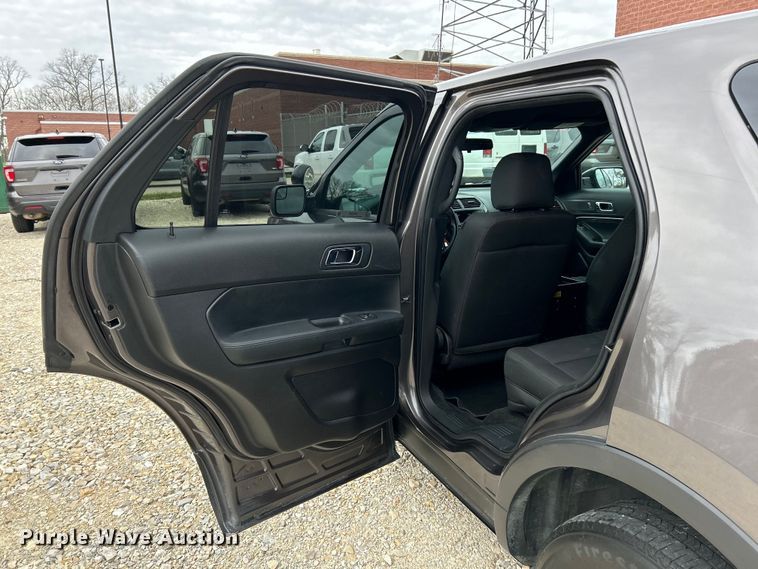 image for item EK4367 2017 Ford Explorer Police Interceptor SUV