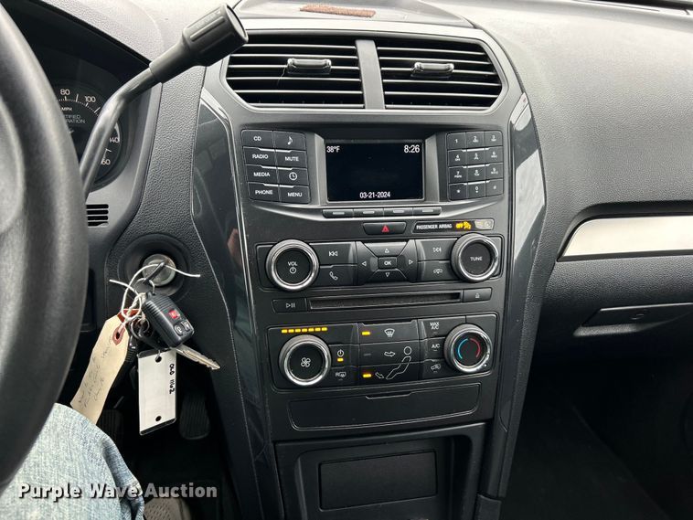 image for item EK4368 2017 Ford Explorer Police Interceptor SUV