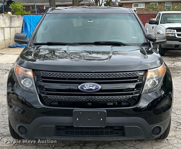 image for item EK4449 2015 Ford Explorer Police Interceptor  SUV