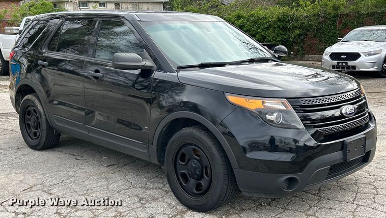 image for item EK4449 2015 Ford Explorer Police Interceptor  SUV