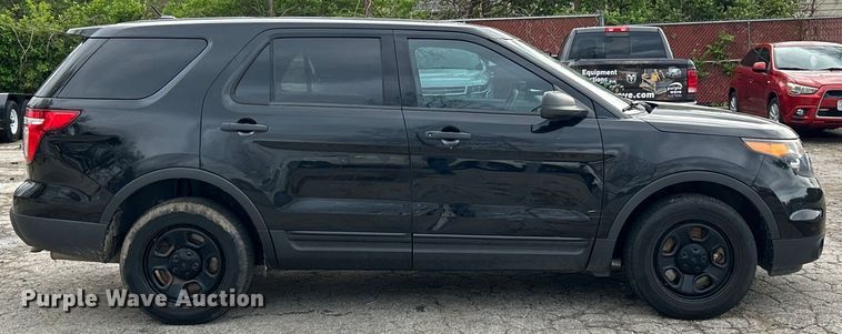 image for item EK4449 2015 Ford Explorer Police Interceptor  SUV