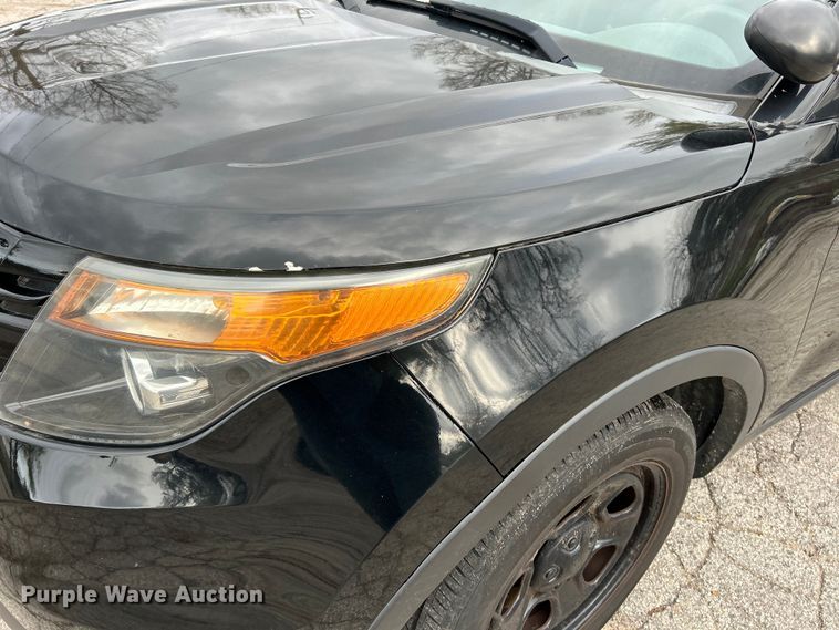 image for item EK4449 2015 Ford Explorer Police Interceptor  SUV