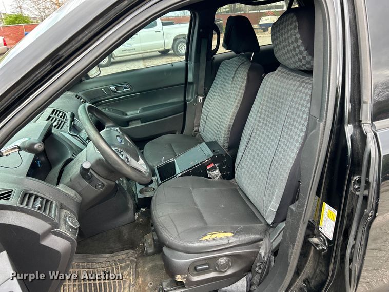 image for item EK4449 2015 Ford Explorer Police Interceptor  SUV