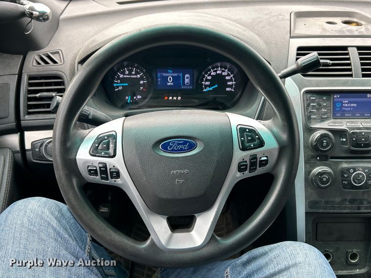 image for item EK4449 2015 Ford Explorer Police Interceptor  SUV